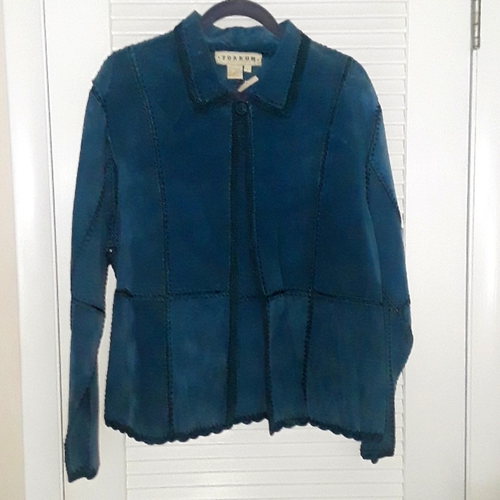 YOAKUM GENUINE LEATHER JACKET